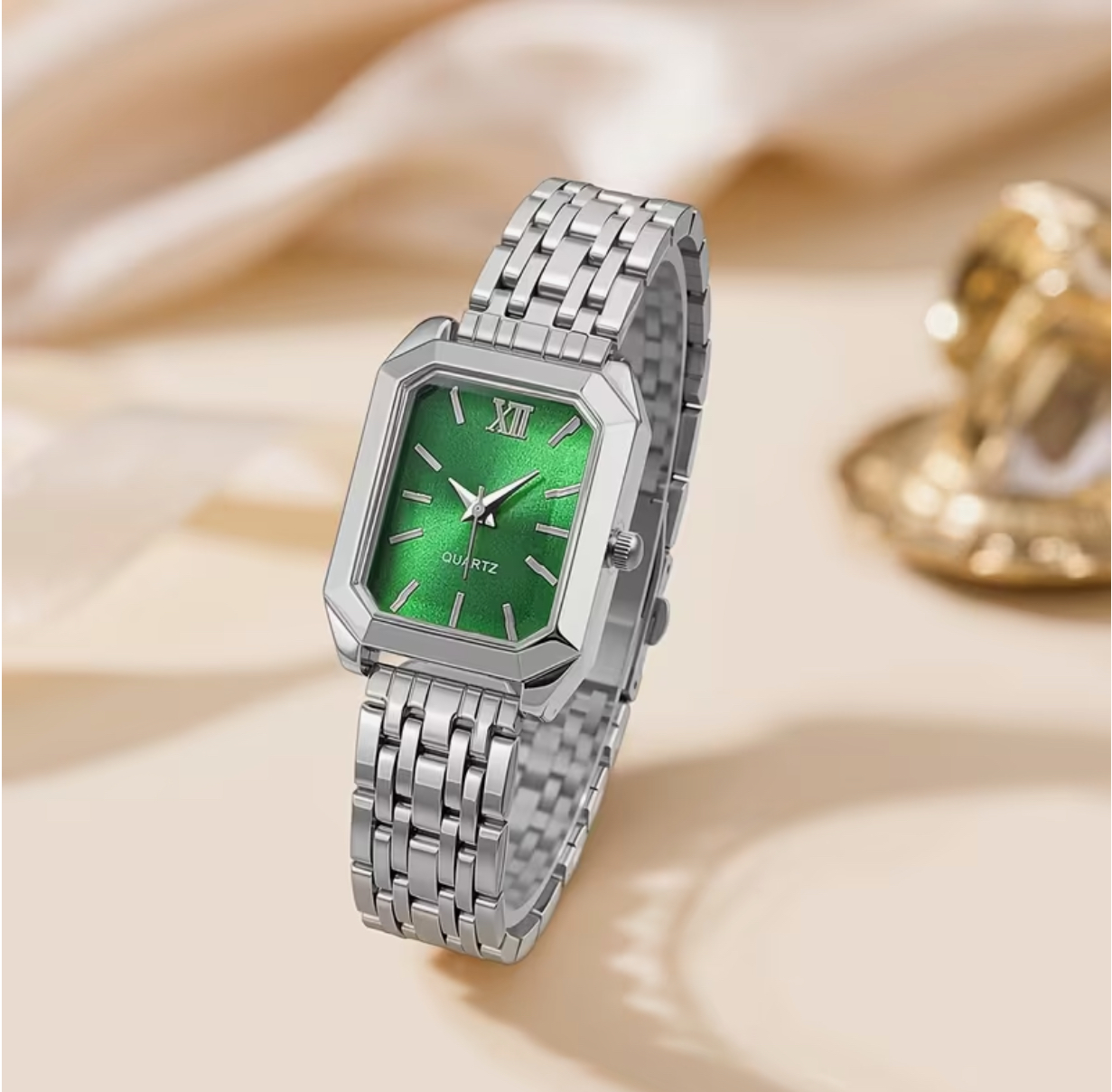 Poedagar Bloom Silver Green - פואדגר בלום כסף ירוק